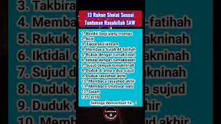 Download lagu 13 Rukun Sholat Sesuai Tuntunan Rasulullah SAW #shorts #islamicstatus #sholat #dakwah mp3 Download lagu 13 Rukun Sholat Sesuai Tuntunan Rasulullah SAW #shorts #islamicstatus #sholat #dakwah mp3