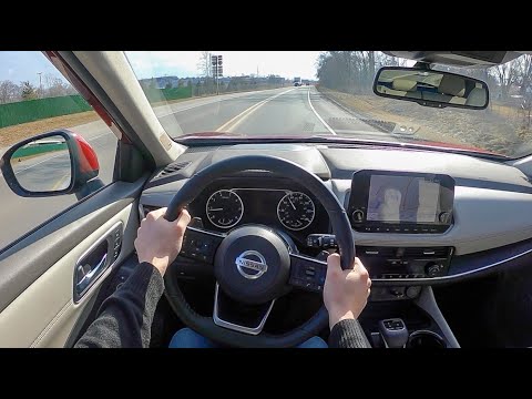 2021 Nissan Rogue SL FWD - POV Test Drive (Binaural Audio)