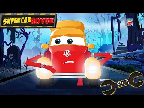 Supercar Royce | Car cartoons | Naughty car cartoons | Friendly ghost car cartoon