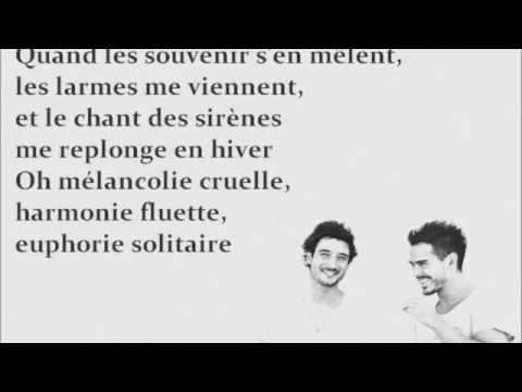 Le Chant des Sirènes - Paroles