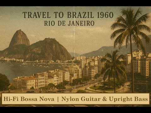 Vintage Bossa Nova for Focus Acoustic Jazz Guitar – 1960s Copacabana Brazil Study Instrumentals Ep1