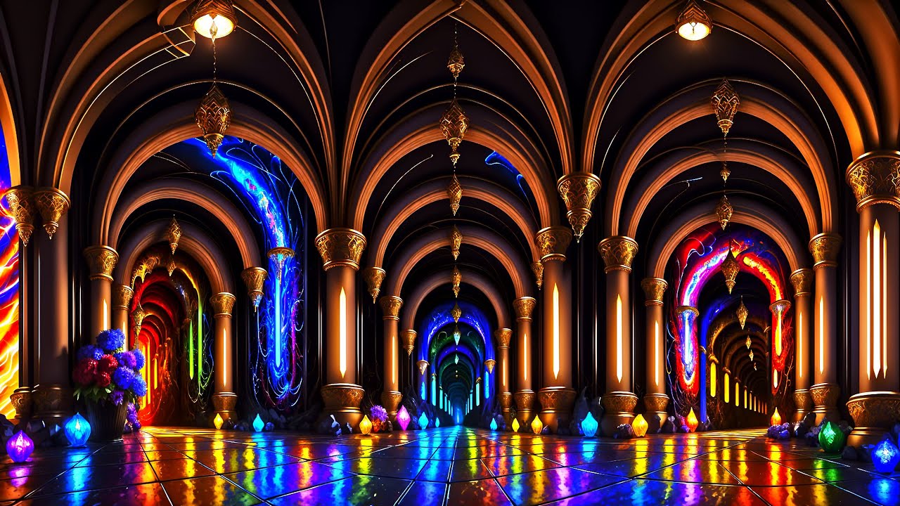 [AI Generated Video] Abstract Reflections - Animation: 4K, Ultra HD (UHD)