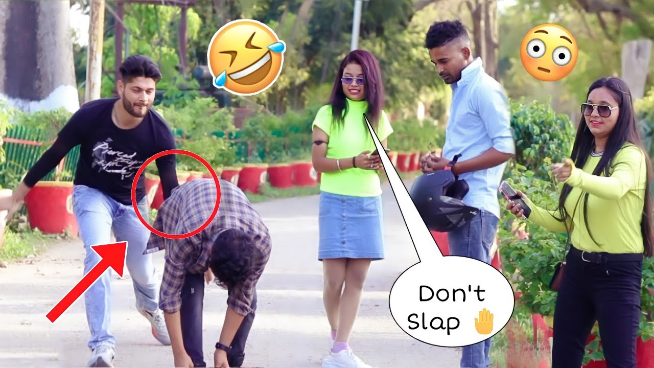 HITTING ON BUMP 😜 IN FRONT OF BEAUTIFUL GIRLS PRANK | T RAJNISH PRANK | EPIC REACTIONS