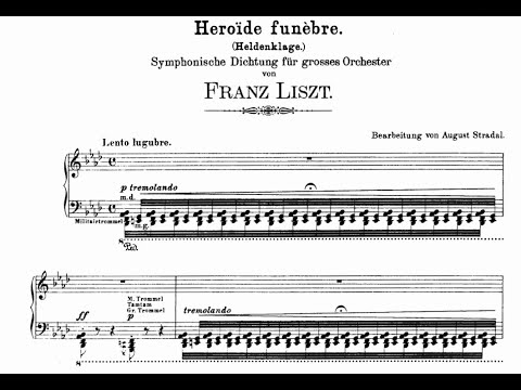 Franz Liszt/August Stradal - Héroïde funèbre, S.102