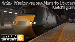 1A27 Weston-super-Mare to London Paddington - Great Western Express - Class 43 - Train Sim World 6