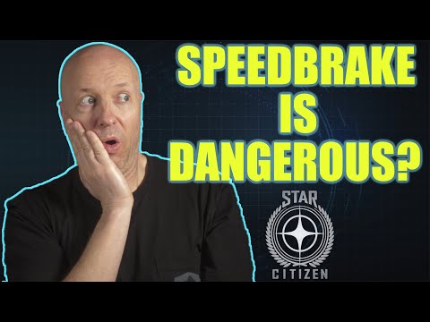 Star Citizen Pilot Tutorial - Speedbrake is Dangerous? - Speedbrake vs Boost