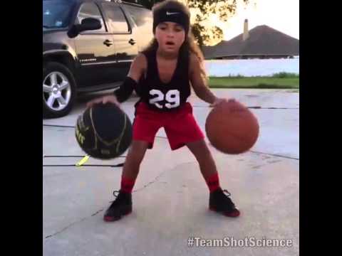 6 YEAR OLD GIRL IS THE NEXT STEPH CURRY!   Shot Science Basketball  Facebook
