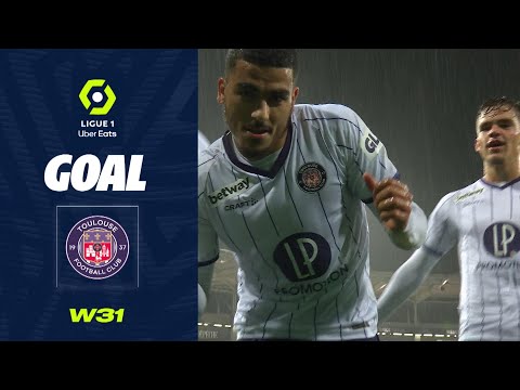 Goal Zakaria ABOUKHLAL (37' - TFC) TOULOUSE FC - OLYMPIQUE LYONNAIS (1-2) 22/23