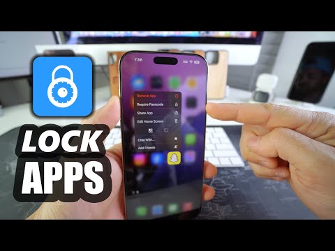 How To LOCK Apps on Apple iPhone 16 Pro Max
