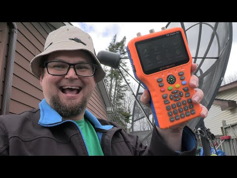 GT Media V8 Satellite Finder Pro - DVB S2 HEVC Digital Signal Meter Outdoor Signal Detector - Review