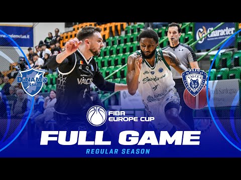 Regular Season | Dinamo BDS Sassari v CS Valcea 1924 | Full Basketball Game | FIBA Europe Cup 2026