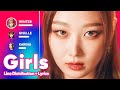 Aespa Girls Line Distribution Lyrics Karaoke PATREON REQUESTED