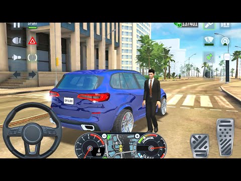 Taxi Sim 2020 - 4x4 Luxury SUV BMW X5 Uber Driving 👷🚖  - Car Game Android Gameplay