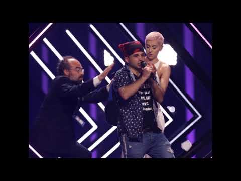 Stage Invasion in Eurovision 2018 (UK)