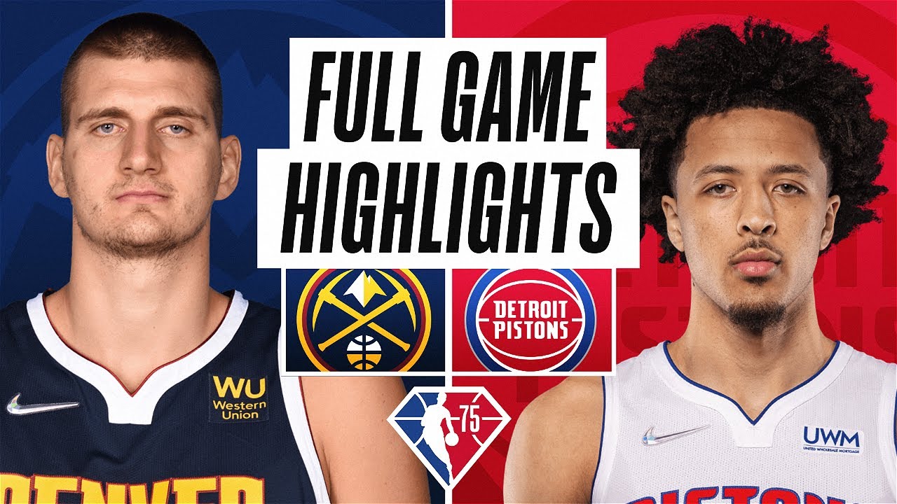 NUGGETS at PISTONS | FULL GAME HIGHLIGHTS | January 25, 2022