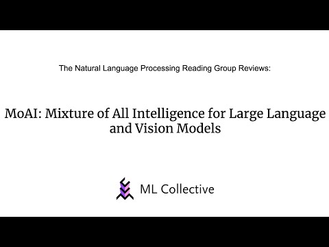 MoAI: Mixture of All Intelligence