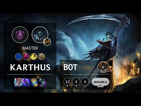 Karthus Bot vs Jhin - EUW Master Patch 10.24