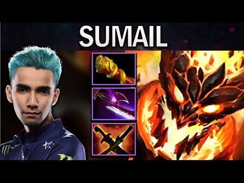 SUMAIL SHADOW FIEND WITH MKB AND SHADOW BLADE - DOTA 2 7.29 GAMEPLAY