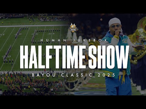 Southern University Human Jukebox Bayou Classic 2025 Halftime Show