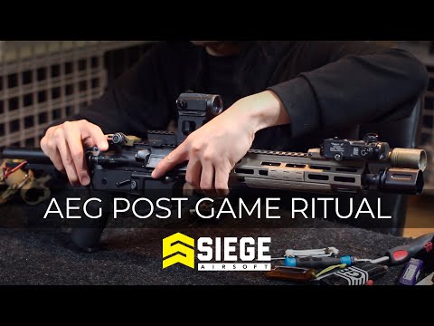 Taking care of your airsoft gun! - Simple steps to a longer lasting AEG