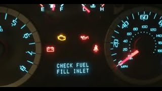 What Does Ford Check Fuel Fill Inlet Message Mean?