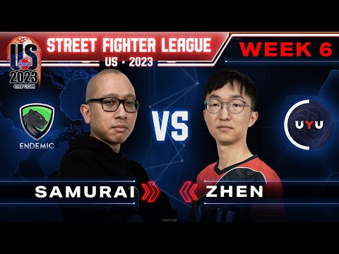 Samurai (Luke) vs. Zhen (Dee Jay) - Bo3 - Street Fighter League Pro-US 2023 Week 6