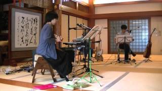 Wool Strings with table music meeting - july on half moon(waltz in the wood)(live at &SCENE手創り市2015)