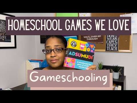 Gameschooling | The game we love in our homeschool | Grade 3, 6 and 7