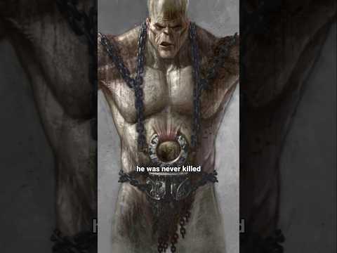 This is the difference between Cronos in God of War and Greek mythology #shorts #godofwar #kratos