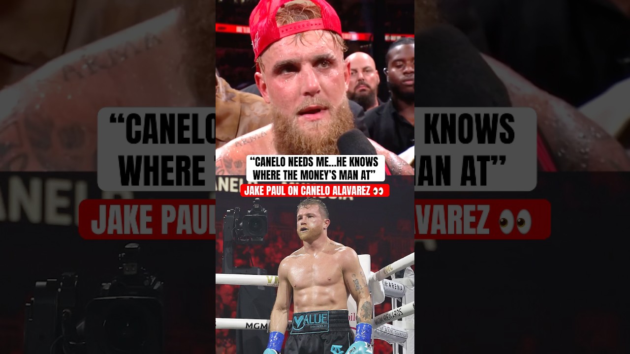 Jake Paul on wanting to fight Canelo 🤔 (via @Netflix) #PaulTyson