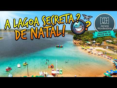 O Paraíso Escondido Pertinho de Natal: Lagoa de Alcacuz... em 4K