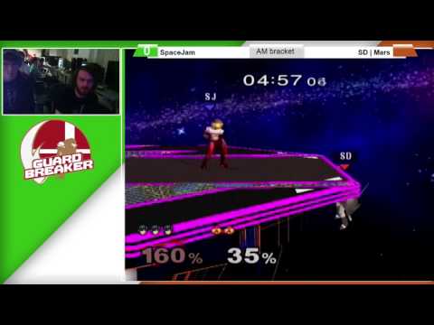 STP - SpaceJam (Sheik) vs Mars (Marth) - SSBM - AM Bracket