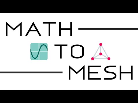Math to Mesh (Blender Add-on)