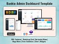 Bootstrap Admin Web App Analytical Dashboard Bankio