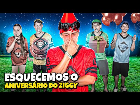 ESQUECEMOS O ANIVERSÁRIO DO ZIGGY *chorou