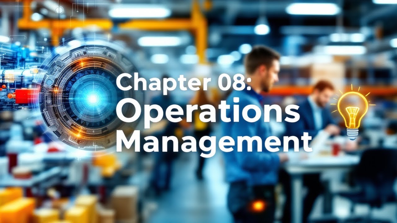 Chapter 08: Operations Management