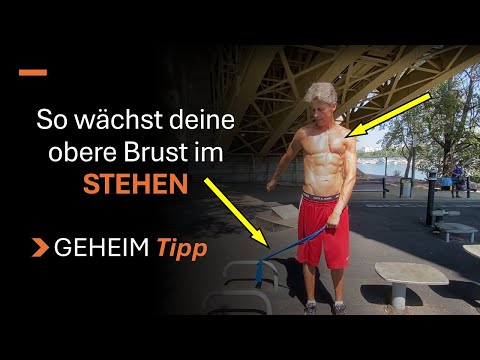 🔥 Obere Brust im STEHEN wachsen lassen | 3 Vorteile & GEHEIMER Tipp für Männer Ü40 & Ü50 👇
