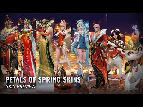 Petals Of Spring Skins: Seraphine (Prestige), Lillia, Yone, Lissandra, Hecarim & Smolder — Wild Rift