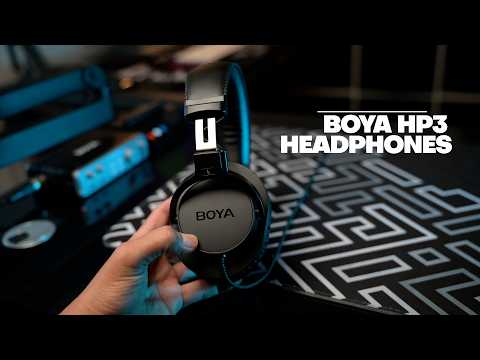 BOYA HP3 3.5mm Black