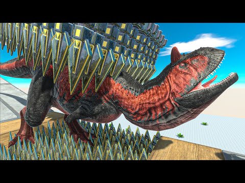 SPIKE TRAP Protect the hippo - Animal Revolt Battle Simulator