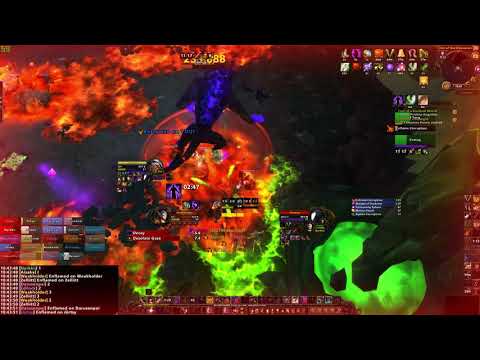 Memento VS Fel hounds of Sargeras (Mythic) Rogue pov
