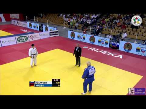 Judo 2013 Grand Prix Rijeka: Polavder (SLO) - Kuelbs (GER) [+78kg] final