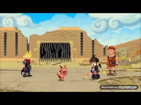 Kingdom Hearts Unchained X - Quest 350 boss clear