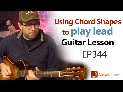 An easy way to visualize "playing chord changes" - Connect pentatonic scales to chord shapes. EP344