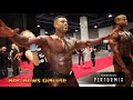 2018 Olympia Men's Classic Physique backstage Video Part 1