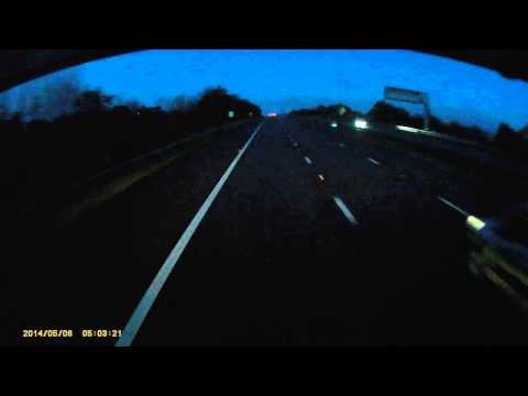 M5 car crash southbound 6/5/2014