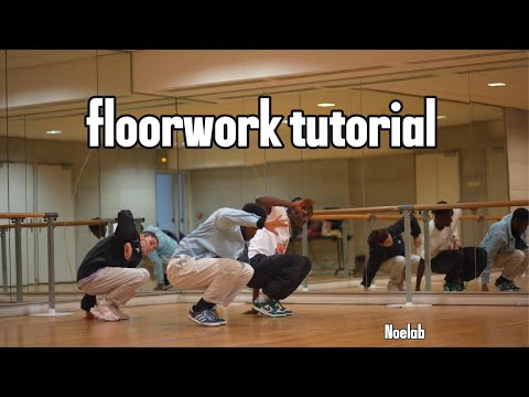 Hip hop dance floorwork tutorial   | Noelab 19