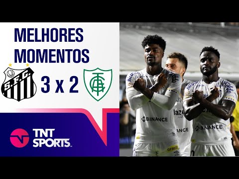 SANTOS CONSEGUE A VIRADA E SAI COM A VITÓRIA! SANTOS 3 X 2 AMÉRICA-MG | BRASILEIRÃO 2023