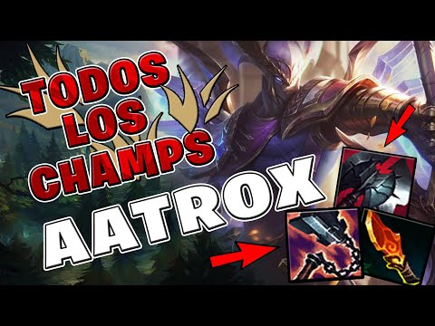 💥 AATROX ROTO S12, DESAFIO TODOS LOS CHAMPS A LA JUNGLA A-Z💥- AATROX JUNGLA DIDÁCTICA TEMPORADA 12