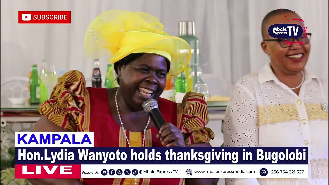 Hon. Lydia Wanyoto holds thanksgiving ceremony after swearing in as Mbale City Woman MP 